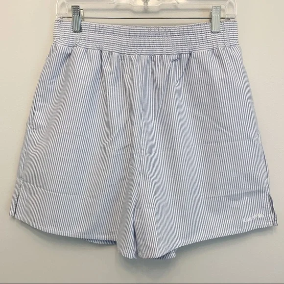 Djerf Avenue Breezy Short Blue Stripe Medium - Picture 5 of 10